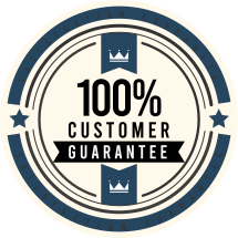 100% Customer Guarantee Badge